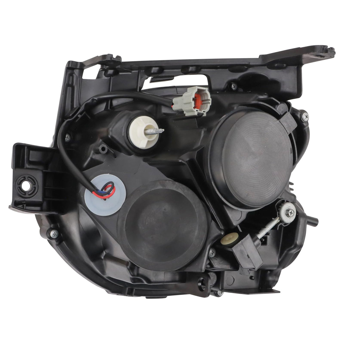 TRQ - Conjunto de faros delanteros laterales de pasajero compatible con Nissan Juke NI2503236 2015-2017