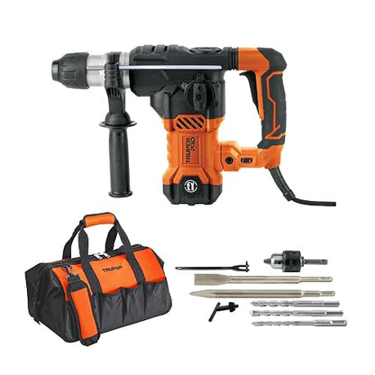 Truper PRO ROEL-60A, Rotomartillo SDS Plus/destornillador 6 J, 1500W