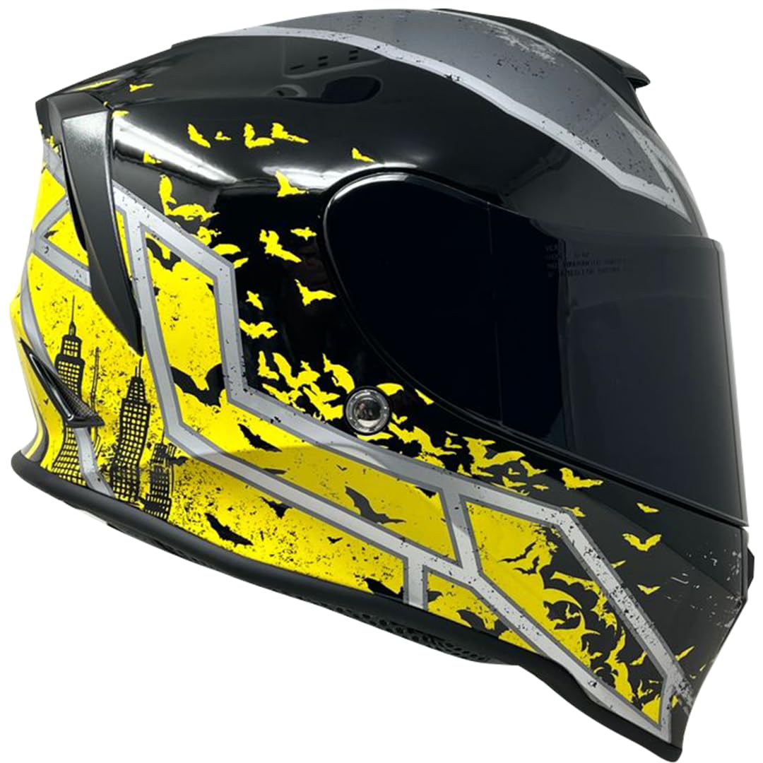 DC Casco KROON Batman Amarillo S