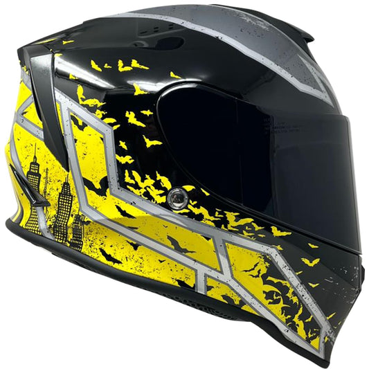 DC Casco KROON Batman Amarillo S