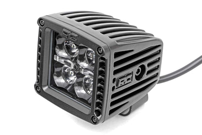 Rough Country Luces LED DRL 2" Cuadradas CREE Cube Ámbar para SUV y Camiones