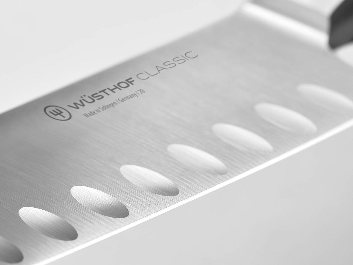 WÜSTHOF Classic - Cuchillo Santoku 5" (14 cm), Cuchillo Profesional estilo Japonés, Fabricado en Solingen Alemania