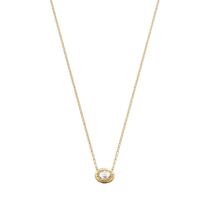 COACH - arete de corazón esmaltado - Una talla - Cristal 1