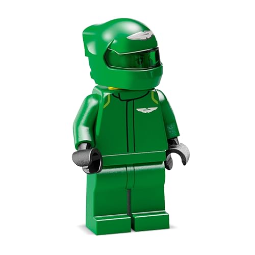 LEGO Speed Champions Auto de Carreras Aston Martin Aramco F1 AMR24 Set con vehículo, Modelo construible, Juego con 1 minifigura, Regalo Coleccionable para niños y niñas 77245