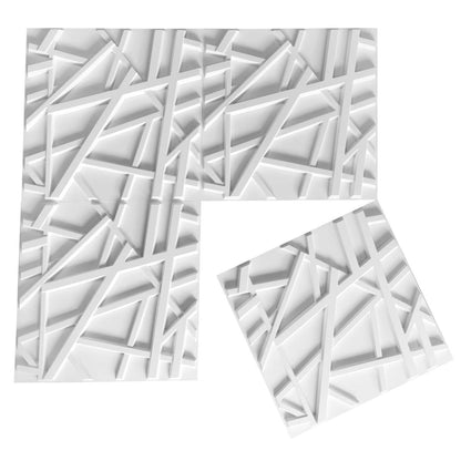 Art3d A10045 - Paneles de pared 3D, color blanco