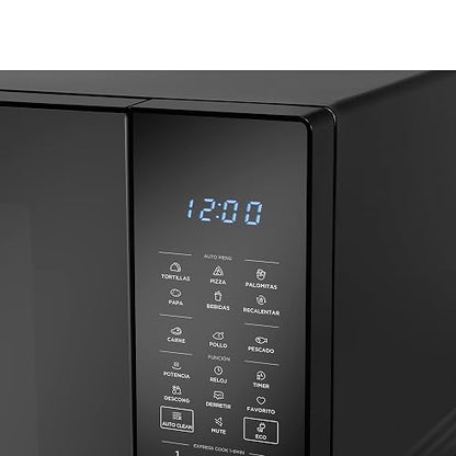 Midea MMDK14S2MB Horno de Microondas 1.4 Pies Cúbicos 40L SmartECO Negro Puerta Espejo