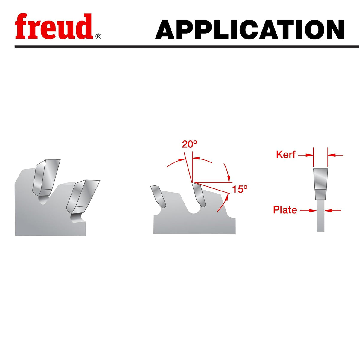 Freud - Hoja de sierra gruesa con mezcla de carburo de alta densidad Tico de alta densidad para un máximo rendimiento, diámetro de 10 pulgadas, 18 dientes, molienda plana - LM71M010
