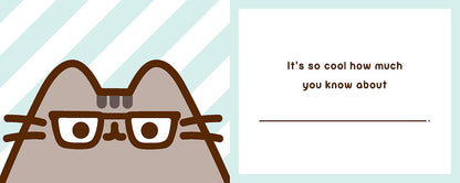 Pusheen: I Like You More Than Pizza: A Fill-In Book