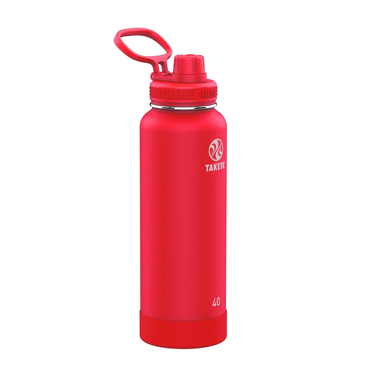Takeya Actives Botella de Agua Aislada de Acero Inoxidable - 1.2 Litros - Activos - Sandía