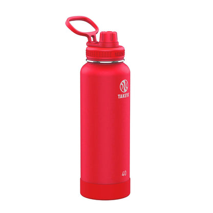 Takeya Actives Botella de Agua Aislada de Acero Inoxidable - 1.2 Litros - Activos - Sandía