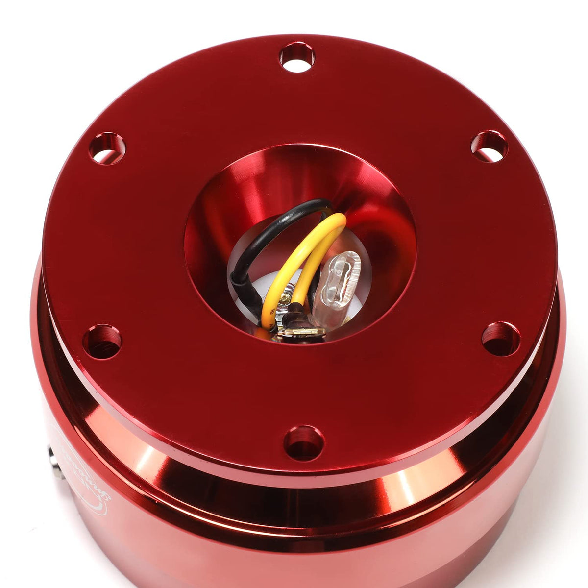 NRG Innovations Kit de Liberación Rápida SRK-200RDRD, Cuerpo Rojo/Rojo, Gen 2.0