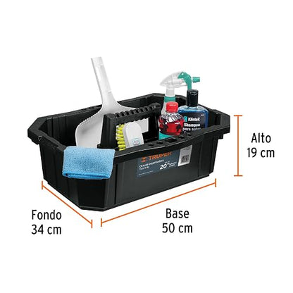Truper CORG-20, Charola organizadora, plástica, 20"