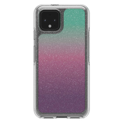 Otterbox Symmetry Clear Series Case for Google Pixel 4 - Gradient Energy (Silver Flake/Clear/Gradient Energy)