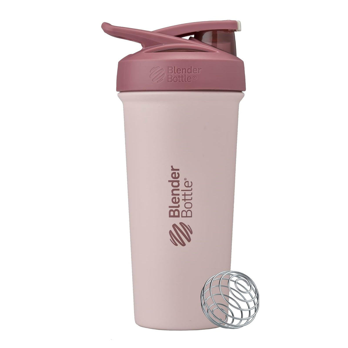 BlenderBottle Strada Botella Mezcladora 25 oz Negro - 25 fluid ounces - Sahara Sunset