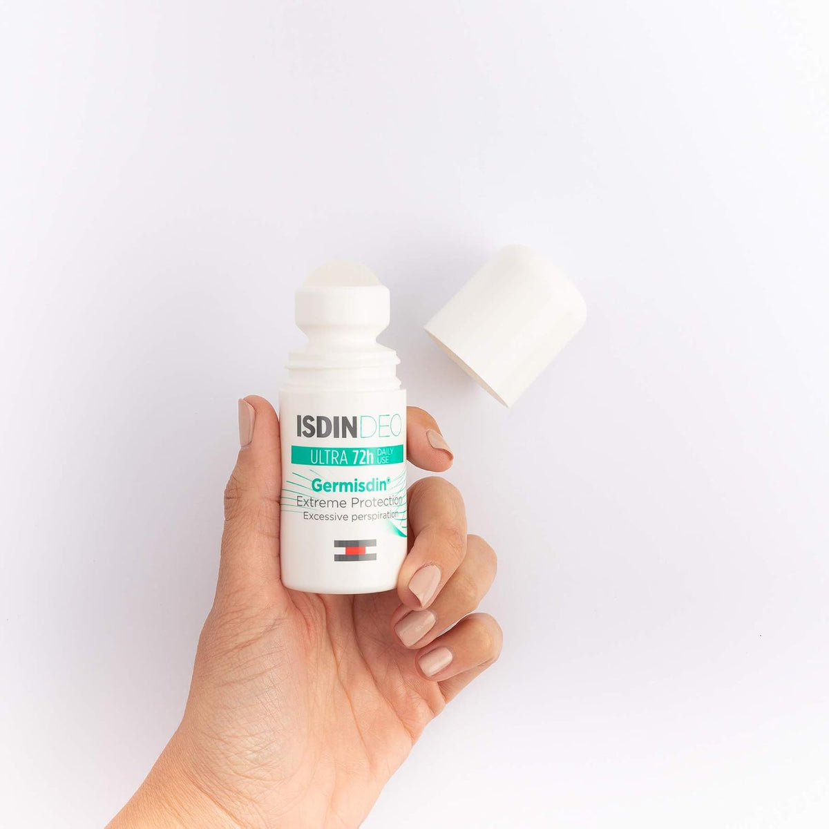 Isdin Desodorante Antitranspirante Germisdin Deo, 40 ml + Lambdapil, Champú Anticaída, Ayuda a Reducir la Caída del Cabello y Estimula el Crecimiento Capilar, 200ml