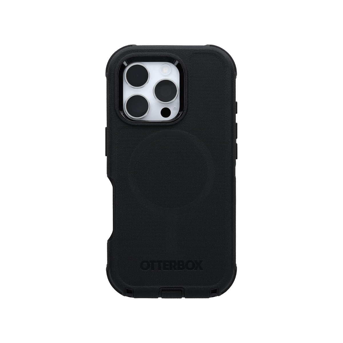 OtterBox Funda de Teléfono Negro Impermeable Silicona iPhone 16 Pro 4.7 Pulgadas