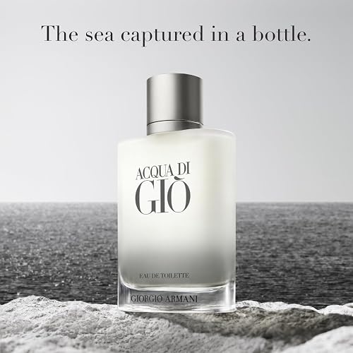 Acqua Di Gio by Giorgio Armani for Men - 3.4 oz EDT Spray (Blue Limited Edition)