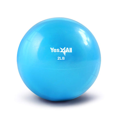 Yes4All Pelota Medicinal de Tonificación para Pilates y Yoga - 2lbs
