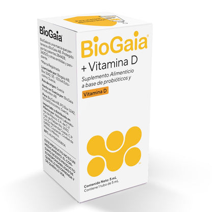 BioGaia Probióticos + Vitamina D Gotas 5 mL