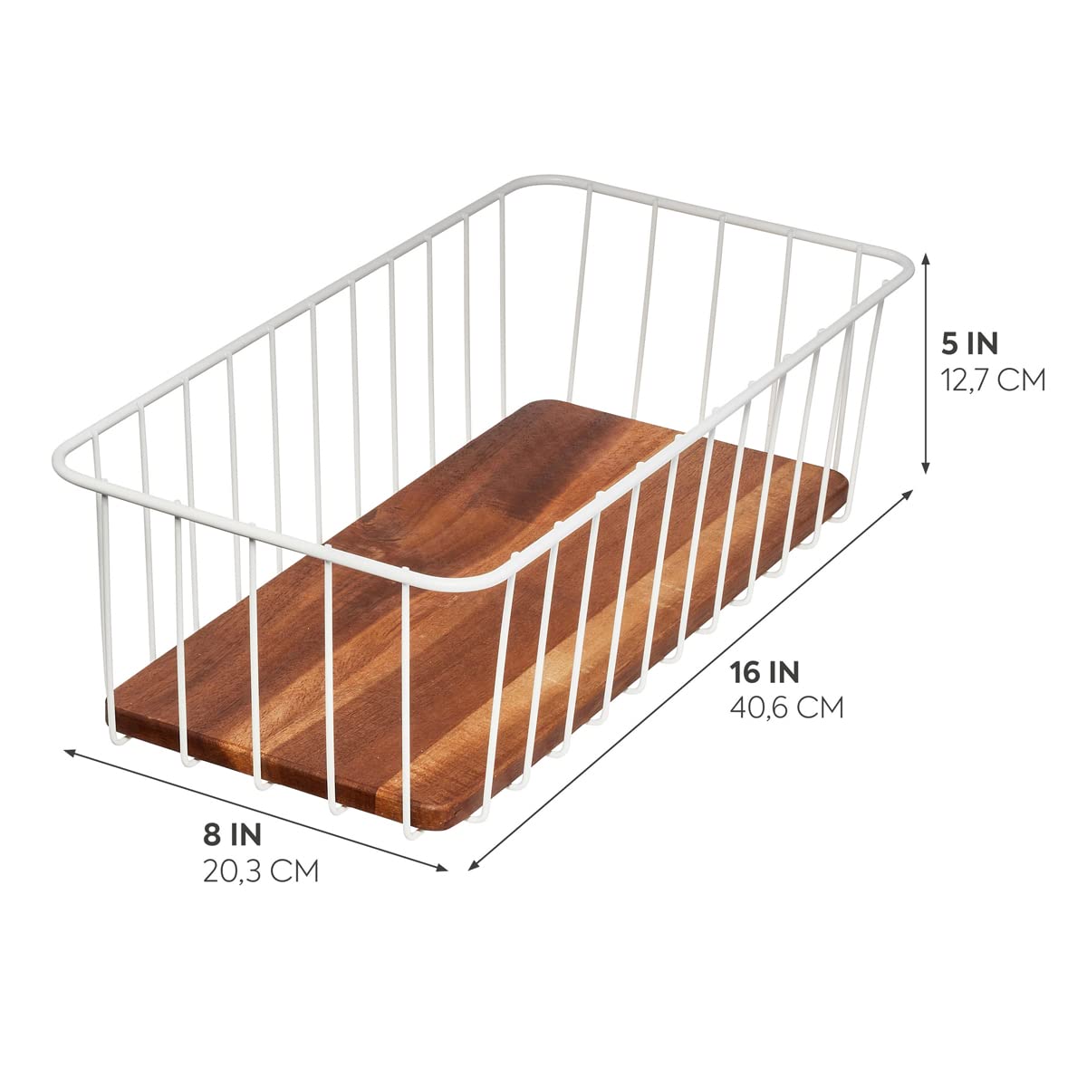 iDesign Ria Safford Collection Contenedor, Coco