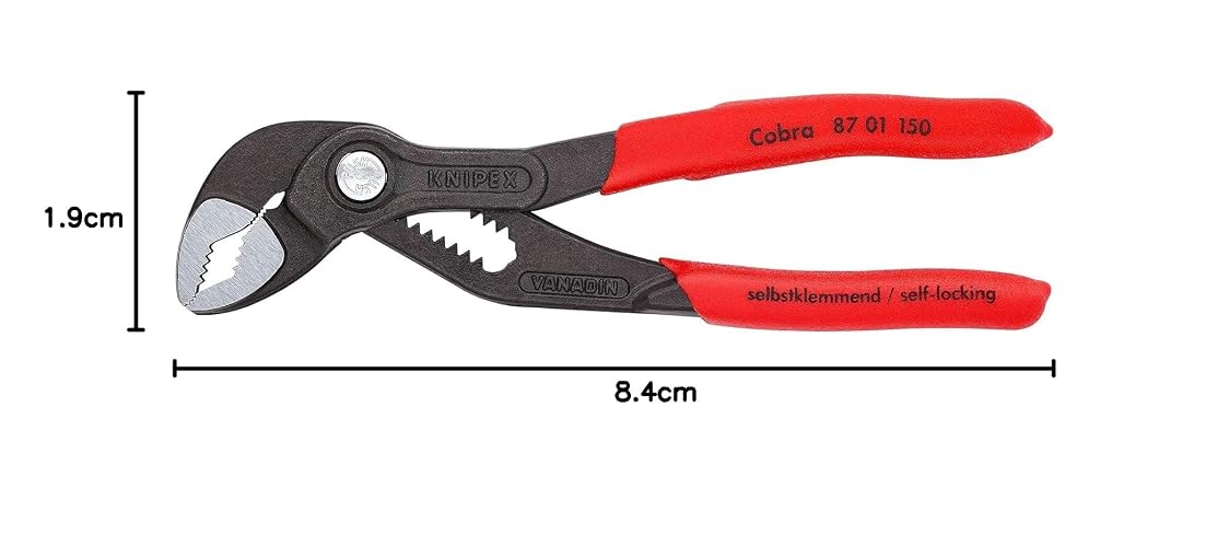 KNIPEX 87 01 150 SB Pinzas para bombas de agua Cobra 150 mm