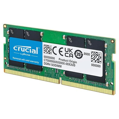 Crucial Memoria RAM CT8G4SFRA32A de 8 GB DDR4 3200MHz CL22 (o 2933MHz o 2666MHz)