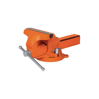 Truper TA-4-L, Tornillo de banco 4" tipo europeo de hierro nodular