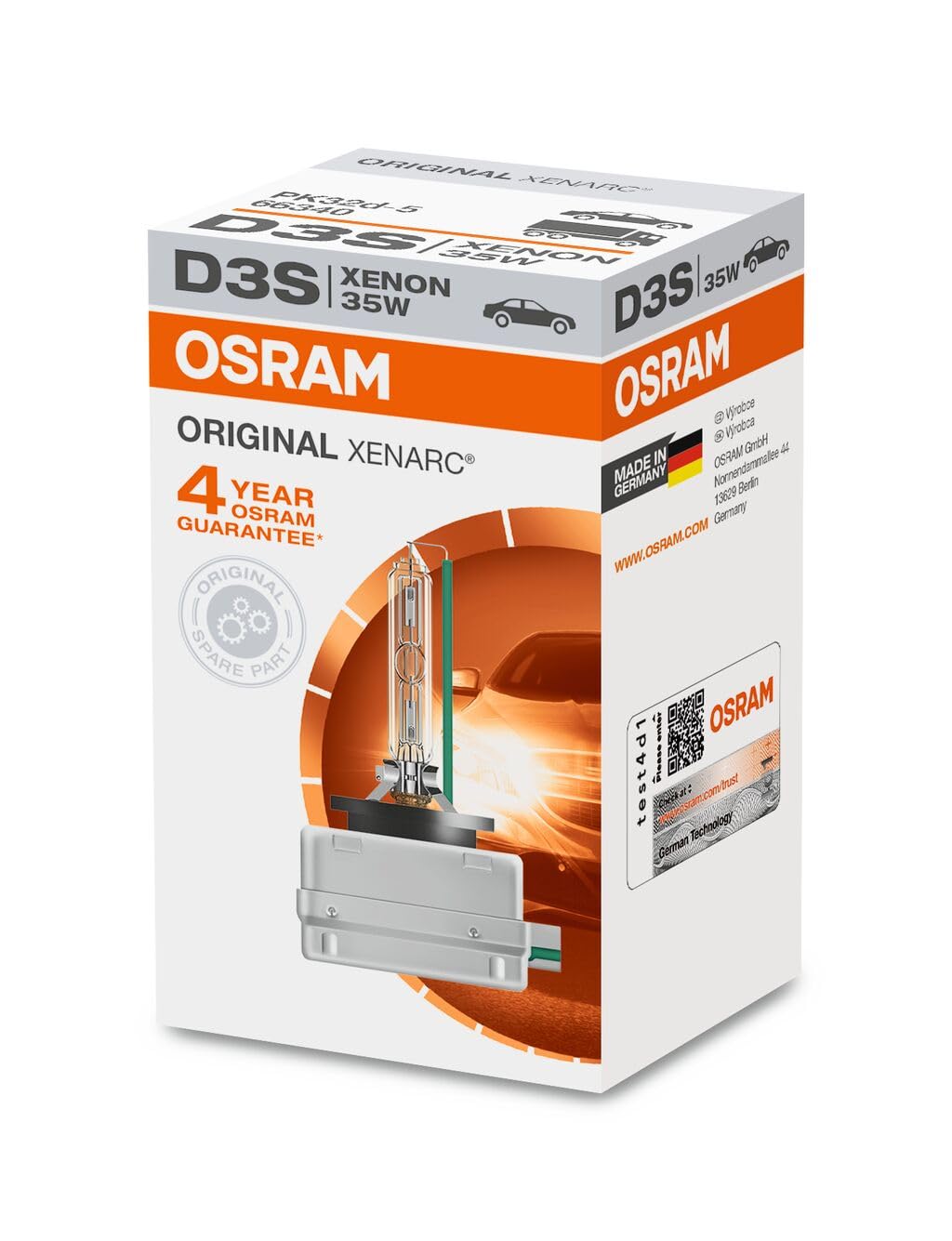 Foco Principal OSRAM D3S Xenarc Original
