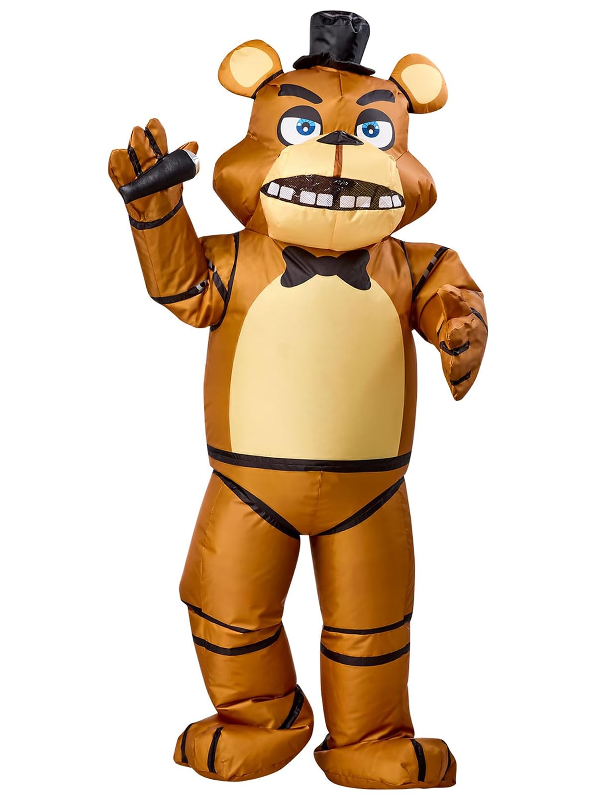 Rubies Five Nights At Freddy's: disfraz inflable de Freddy Fazbear para niños, talla única