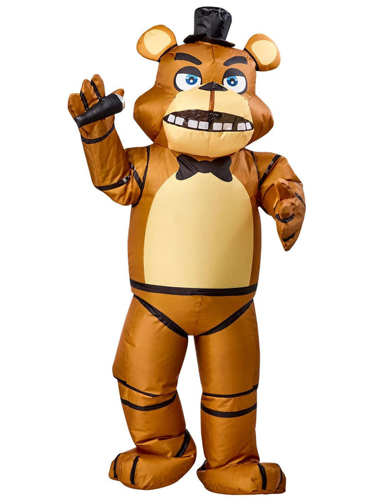 Rubies Five Nights At Freddy's: disfraz inflable de Freddy Fazbear para niños, talla única