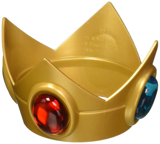 Accesorio Oficial Nintendo, Corona de la Princesa Peach para Adulto, Super Mario Bros., Unitalla