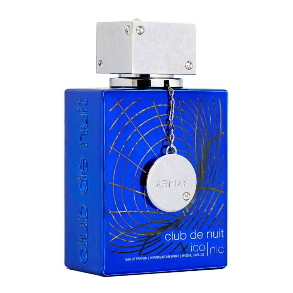 Club De Nuit Iconic Blue by Armaf for Men - 3.6 oz EDP Spray