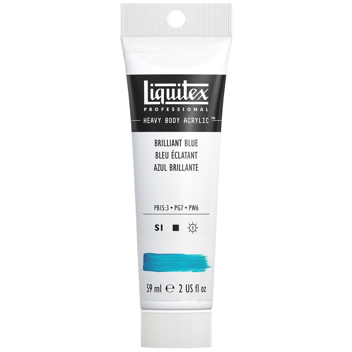 Liquitex Heavy Body pintura acrílica Brilliant Purple 59 ml - Azul (Brilliant Blue 570)