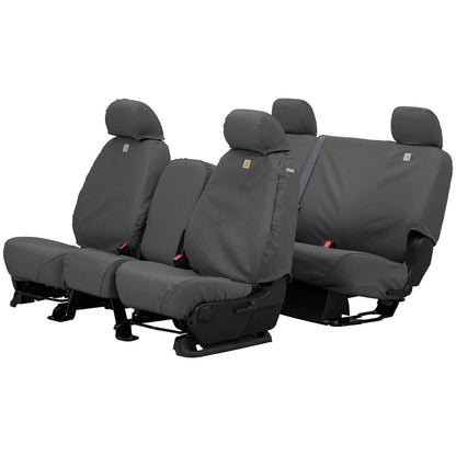 Covercraft Carhartt SeatSaver - Fundas de Asiento Personalizadas | Se Adapta a Ram 1500 2017-2018, Ram 1500 Classic, Ram 2500/3500/4500/5500 2019-24 Ram 1500, 1ª Fila 40/20/40 Asiento de Banco con