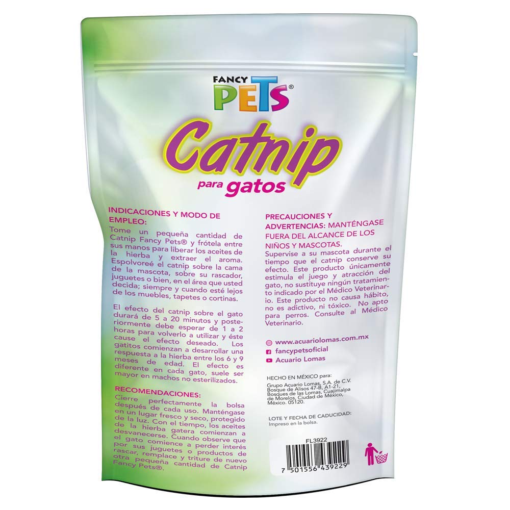 Fancy Pets Catnip en Spray para Gatos con 125 Mililítros + Catnip para Gato con 28 Gramos