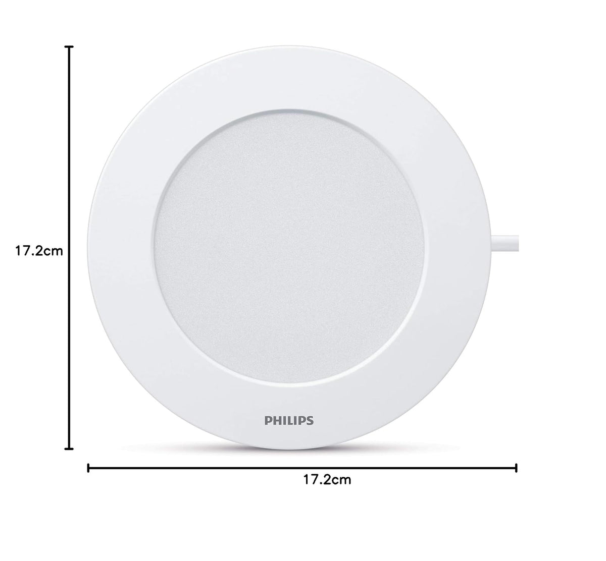 Luminario Empotrado Philips LED DN016B de 20W - luz neutra High Lumen