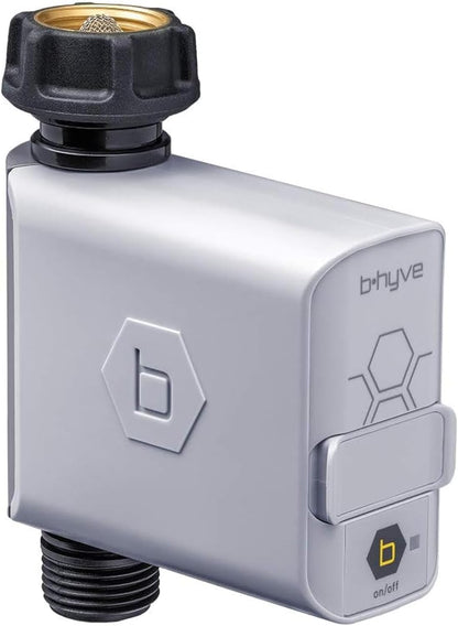 Orbit 21005 B-hyve Temporizador de Grifo de Manguera Bluetooth, Gris