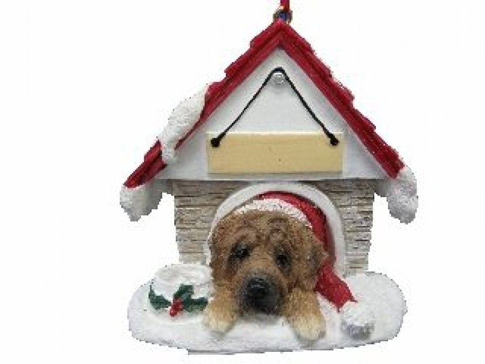E&S Pets Mastiff - Adorno para dueños de mastín Pintado a Mano y fácilmente Personalizado Adorno de casa de Perro con Parte Trasera magnética