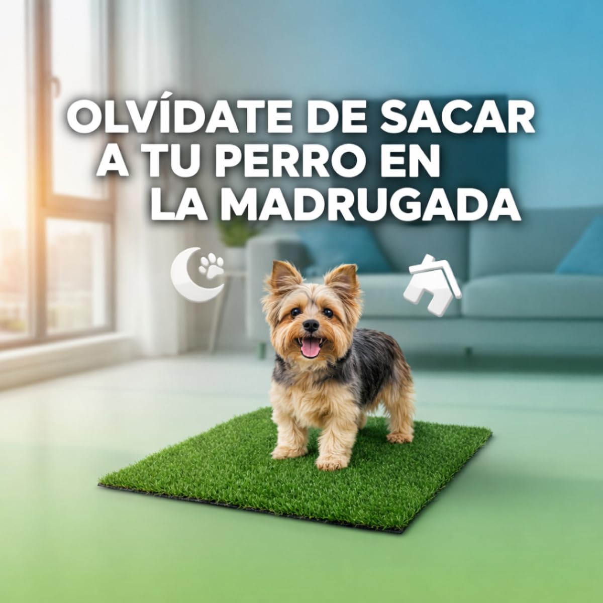 Fancy Pets Repuesto de Pasto para Doggie Grass XCH, Tapete Antimicrobiano para Perros, Fácil Limpieza y Resistente
