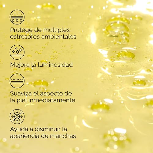 The Ordinary Multi-Antioxidant Radiance Serum, Suero Antioxidante — Suero facial con vitamina C para iluminar y proteger la piel de los estresores ambientales, 30ml