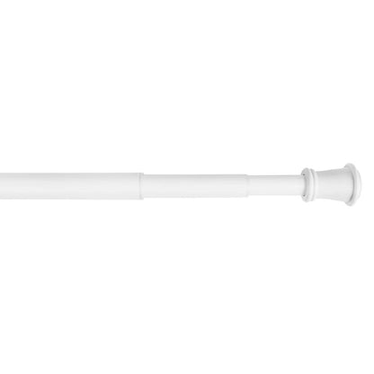 Zenna Home - Barra de Cortina Inteligente para Ventana, 28 a 66 Pulgadas, Color Blanco