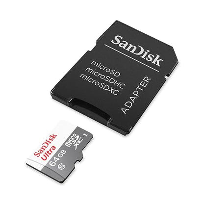 SanDisk SDSQUNR-064G-GN3MA Microsdxc Uhs-I Card with Adapter