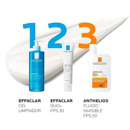 La Roche-Posay Crema Facial Anti-Imperfecciones La Roche Posay Effaclar Duo (+) FPS30 para Piel Grasa 40ml