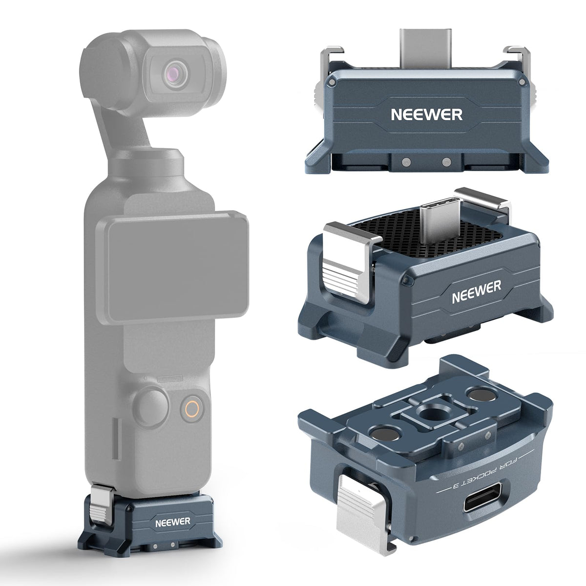 NEEWER Soporte de Trípode para Celular Compatible con DJI Osmo Pocket - AC018