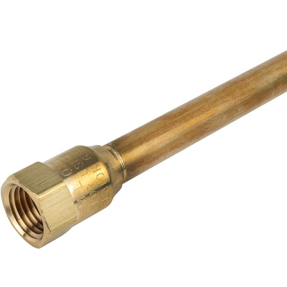 Milton S-693-12 Portabrocas de Doble Cabeza de Alcance Extendido FNPT, Bronce