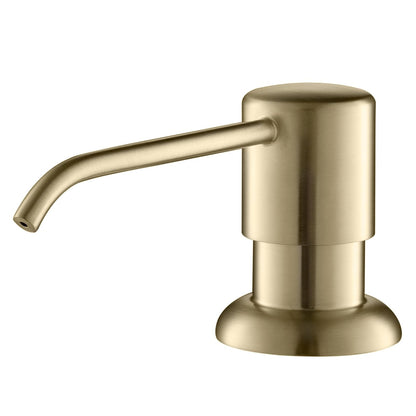 KRAUS Boden KSD-53SFS Dispensador de jabón y loción de cocina en acero inoxidable sin puntos - Bronce champaña antiguo sin manchas