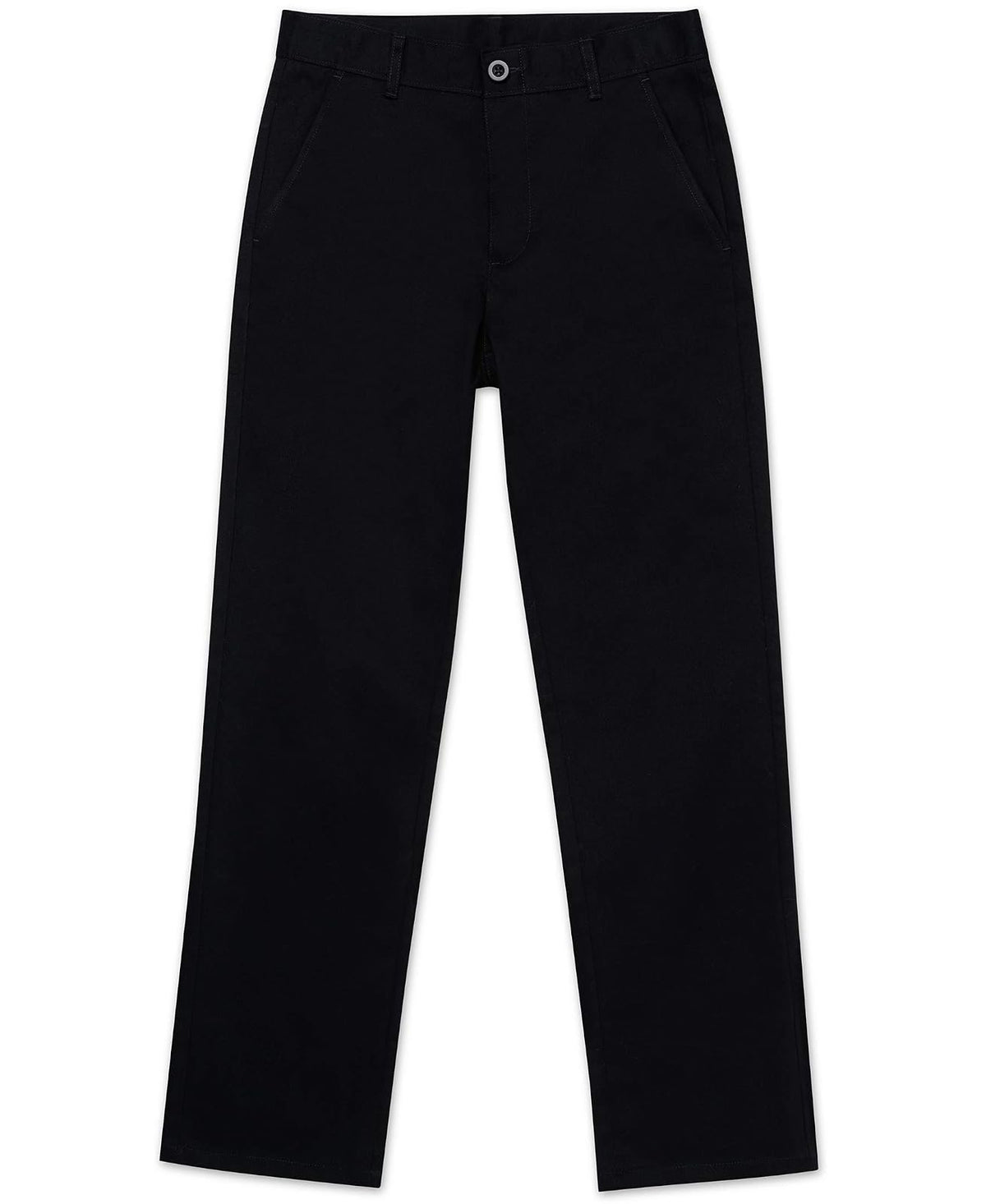 Nautica Pantalón de Sarga Escolar para Niño - Husky Boys - 18 Amplio - Negro