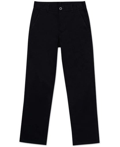 Nautica Pantalón de Sarga Escolar para Niño - Husky Boys - 18 Amplio - Negro