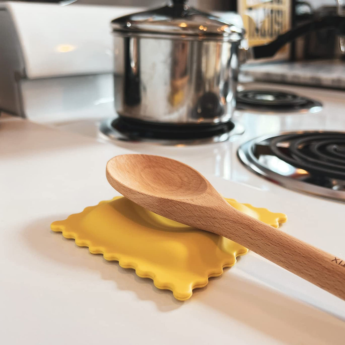 Fred SAUCED UP Ravioli Spoon Rest