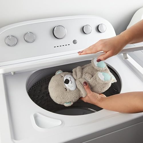 Fisher-Price Juguete para Bebés Nutria Hora de Dormir | Máquina de sonido portátil, movimiento respiratorio, hasta 30 minutos de música y luces, recién nacidos de más de 0 meses